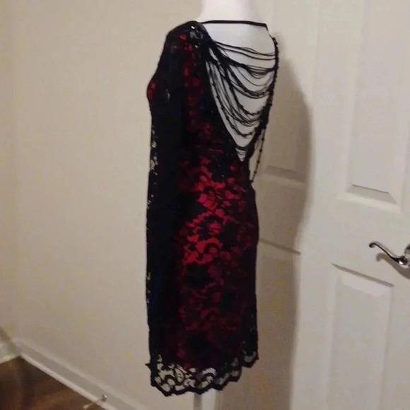 🌺Red and black Frederick's of Hollywood dress🎉 - Picture 12 of 16